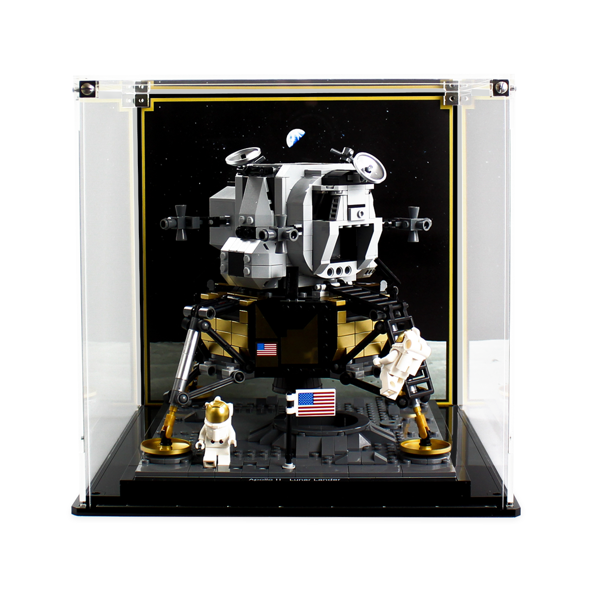 Display case for LEGO®: NASA 11 Lunar Lander (10266) — Wicked Brick