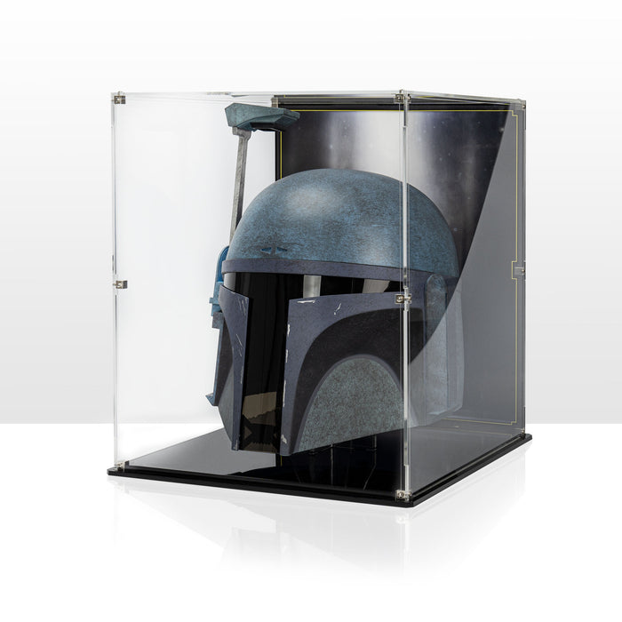 Display case for Star Wars™ Black Series Mandalorian Deathwatch Helmet