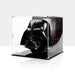 Display case for Star Wars™ Black Series Darth Vader Helmet with background angled