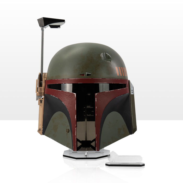boba fett motorcycle helmet uk Display Stand for Star Wars Black Series Boba Fett Helmet Re-Armoured — Wicked Brick