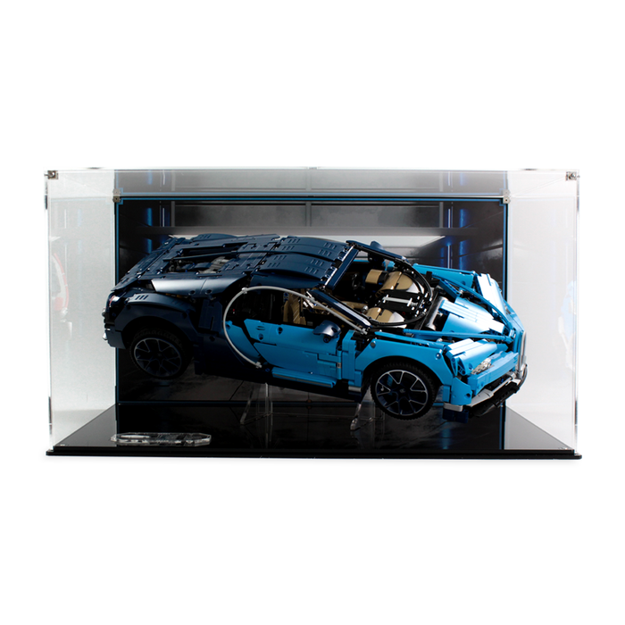 Display case for LEGO Technic: Bugatti Chiron (42083) - Wicked Brick
