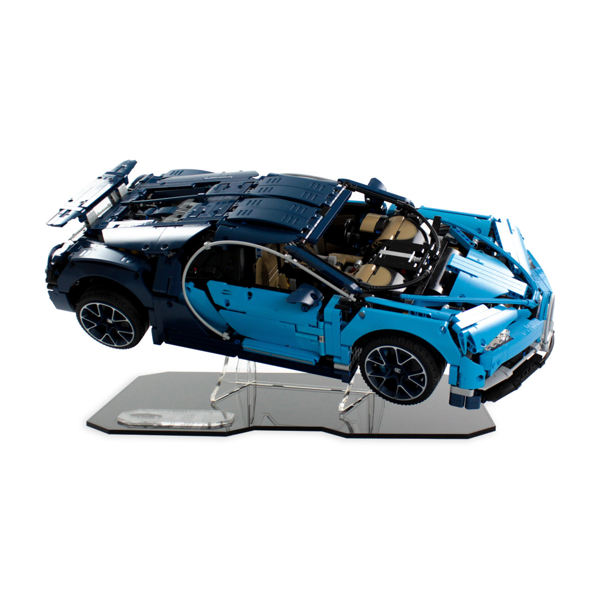 Acrylic Display Stand for LEGO Technic Bugatti Chiron 42083