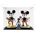 Display case for LEGO Mickey and Minnie Mouse 43179 (Without background, front view)