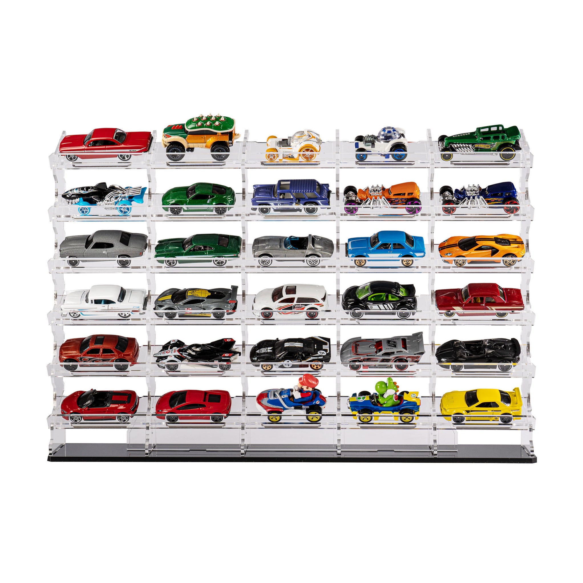 Horizontal Display Stand for 164 scale Hot Wheels cars — Wicked Brick