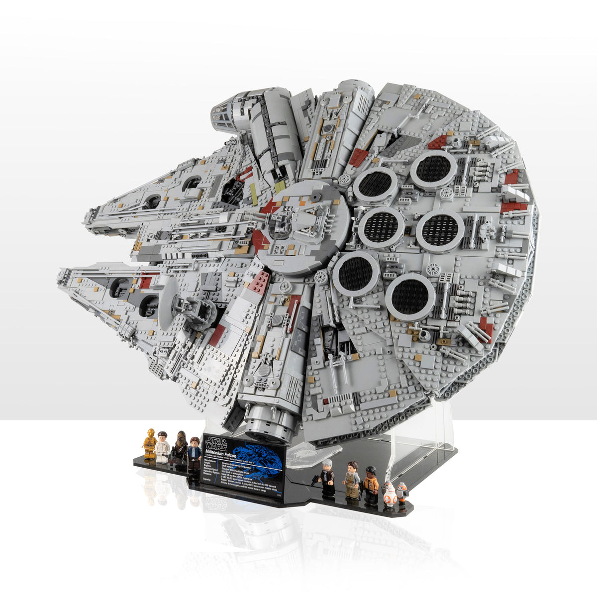 Display stand for LEGO® Star Wars™ Millennium Falcon (75192