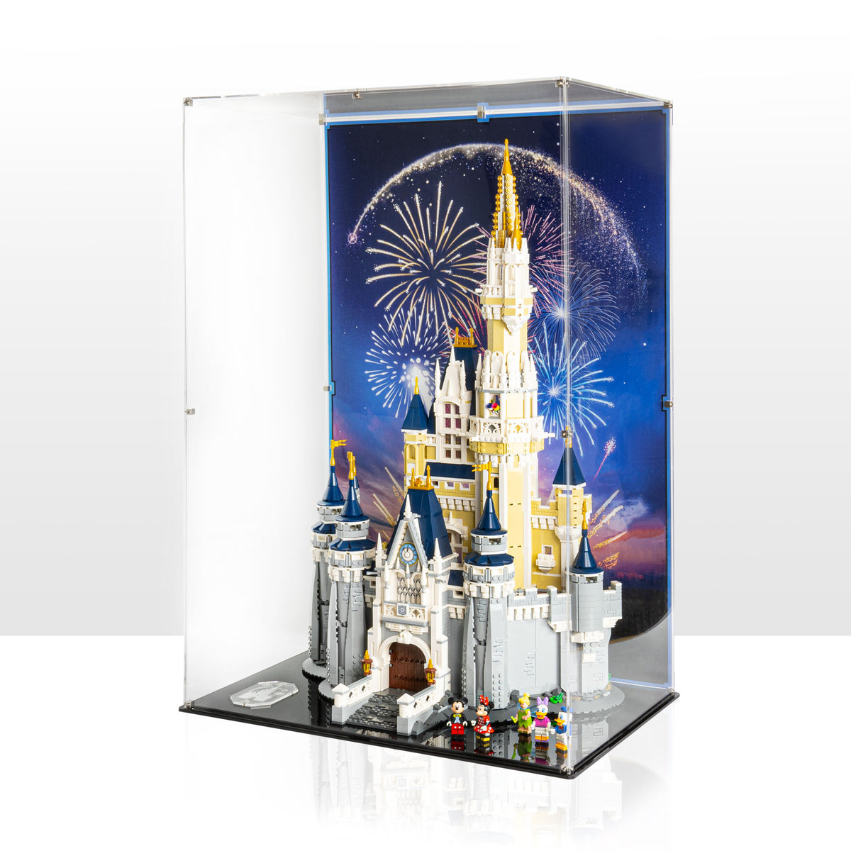 Display Case for LEGO Disney The Disney Castle 71040 — Wicked Brick