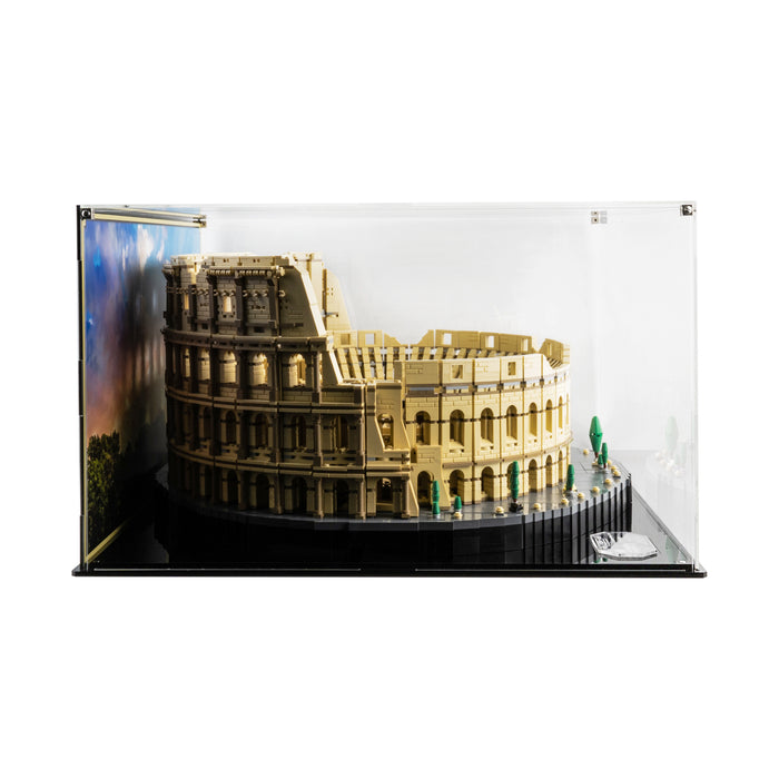 Acryl Display Box voor Lego 10276 Roman Colosseum Model Kit, Clear Acryl Box voor het weergeven van poppen, stofdichte displaybox (alleen doos) (3 mm Acryl Display Box voor Lego 10276 Roman Colosseum Model Kit, Clear Acryl Box voor het weergeven van poppen, stofdichte displaybox (alleen doos) (3 mm
