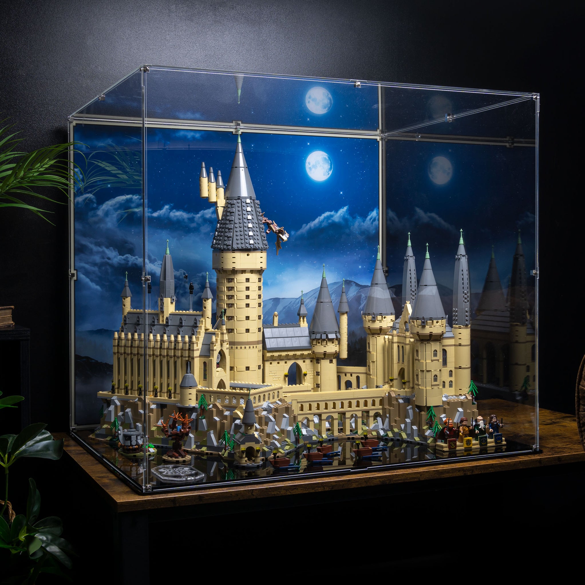Potter Display Module Display Case for LEGO Harry Potter Hogwarts Castle 71043 — Wicked Brick