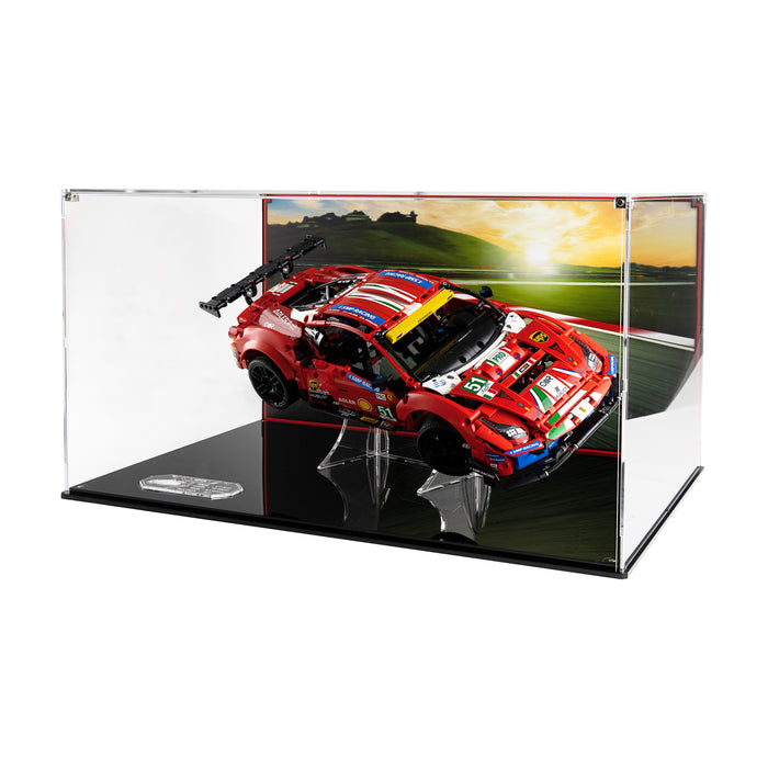 Display case for LEGO® Technic: Ferrari 488 GTE (42125)