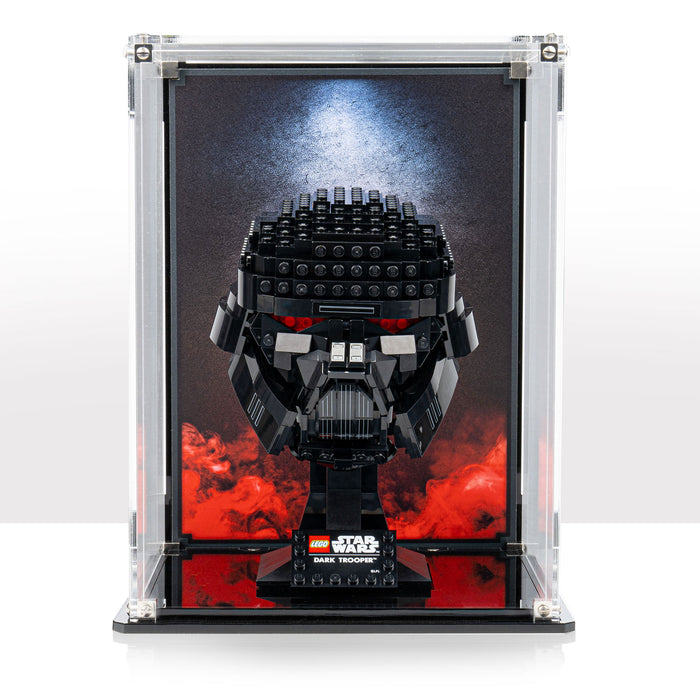 Display Case for LEGO® Dark Trooper™ Helmet (75343)