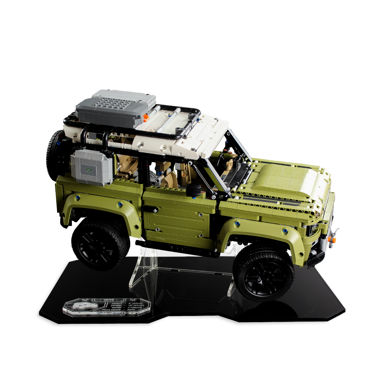 Display stand Technic: Land Rover Defender (42110) — Wicked Brick