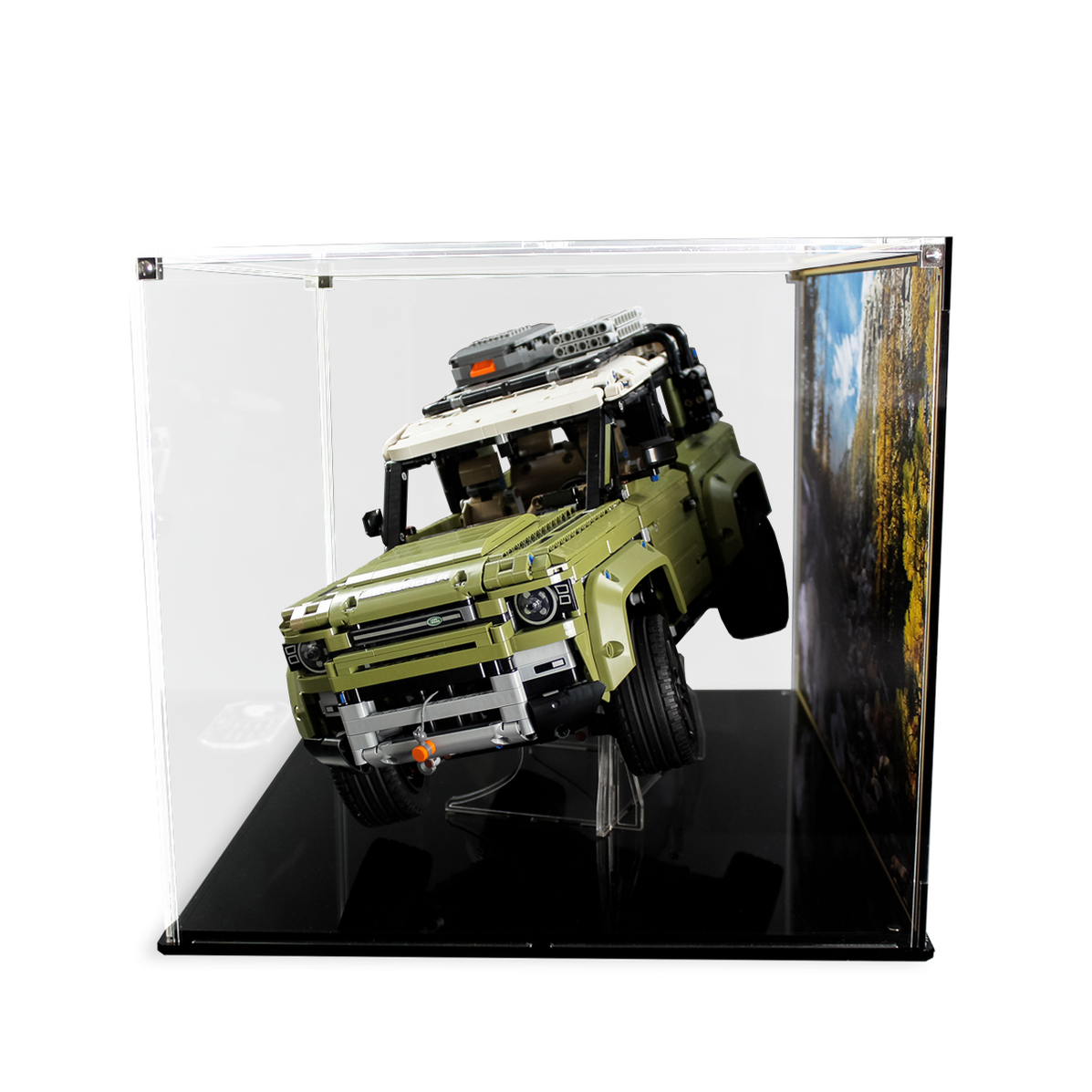 Display Case for LEGO Technic Land Rover Defender 42110 — Wicked Brick