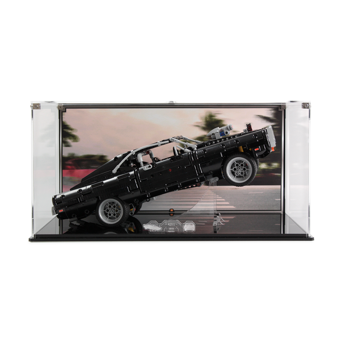 Display Case for LEGO® Technic: Dom's Dodge Charger (42111