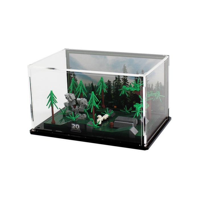 Display case for LEGO Star Wars™: Battle of Endor 20th Anniversary Edition (40362) - Wicked Brick