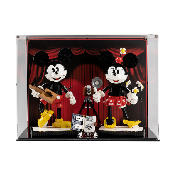 ミッキー　4 Display Case for LEGO Mickey Mouse & Minnie Mouse 43179 — Wicked Brick