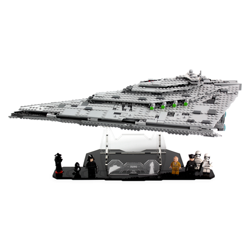 Display solutions for LEGO Star Wars™: First Order Star Destroyer (75190) - Wicked Brick