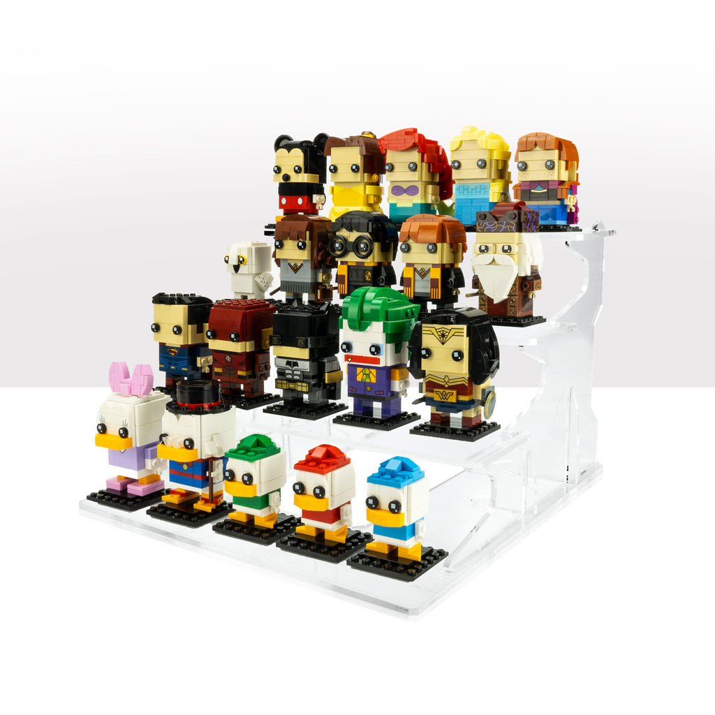 Display podium for LEGO® Brickheadz for IKEA® KALLAX unit — Wicked Brick