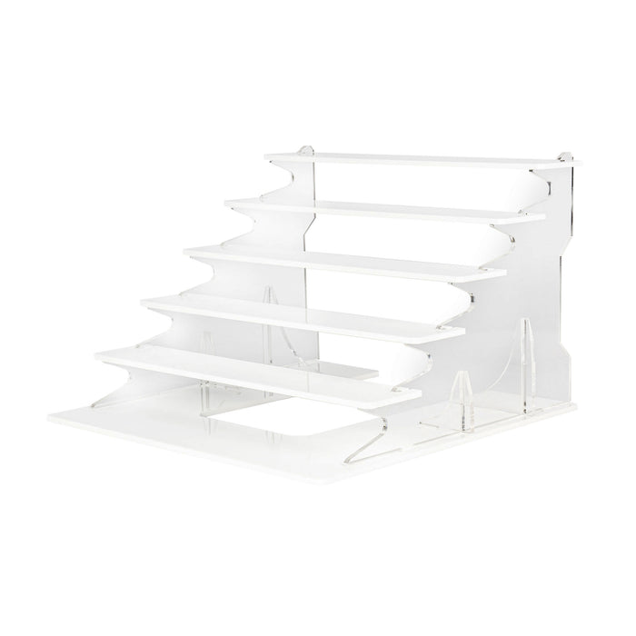 6 Tier display podium for IKEA® DETOLF unit