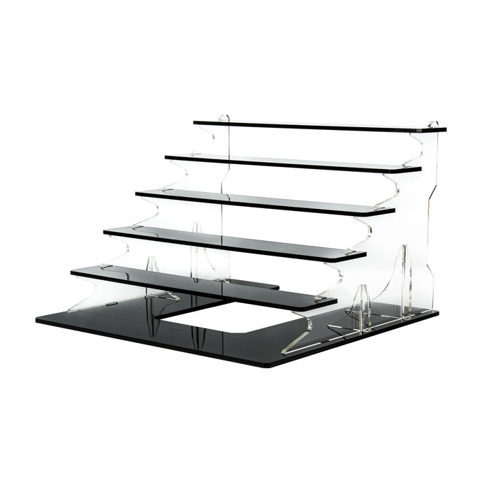 6 Tier display podium for IKEA® DETOLF unit