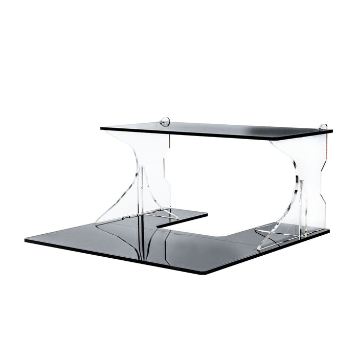 2 Tier display podium for IKEA® DETOLF unit