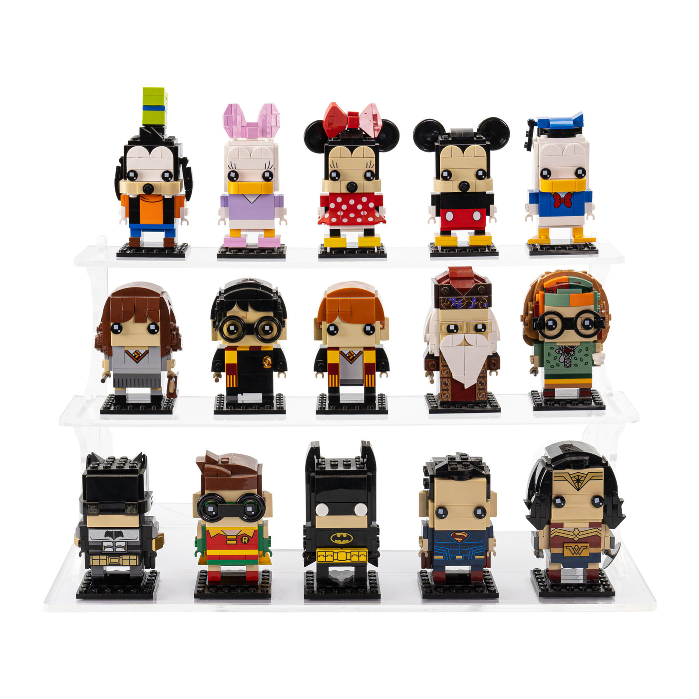 Display podium for LEGO® Brickheadz for IKEA® Billy Bookcase — Wicked Brick