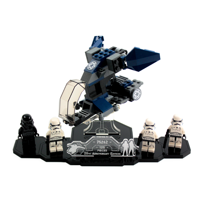 Display solutions for set Imperial Dropship 20th Anniversary Edition (75262) - Wicked Brick