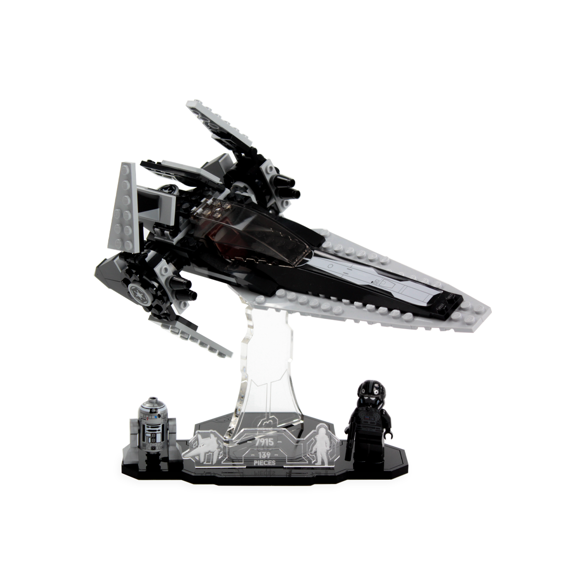Display stand for Star Wars™ Imperial V-Wing (7915) — Brick