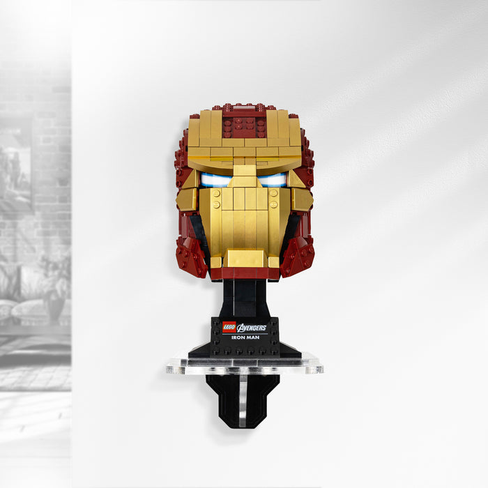 Wall Mounted Display for LEGO® Iron Man Helmet (76165)
