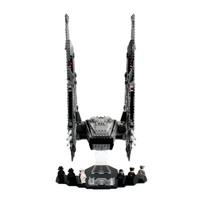 Display solutions for LEGO Star Wars™: Kylo Ren's Shuttle (75104) - Wicked Brick