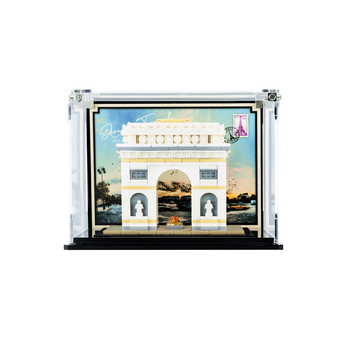 Display Case for LEGO Architecture Arc de Triomphe 21036 — Wicked