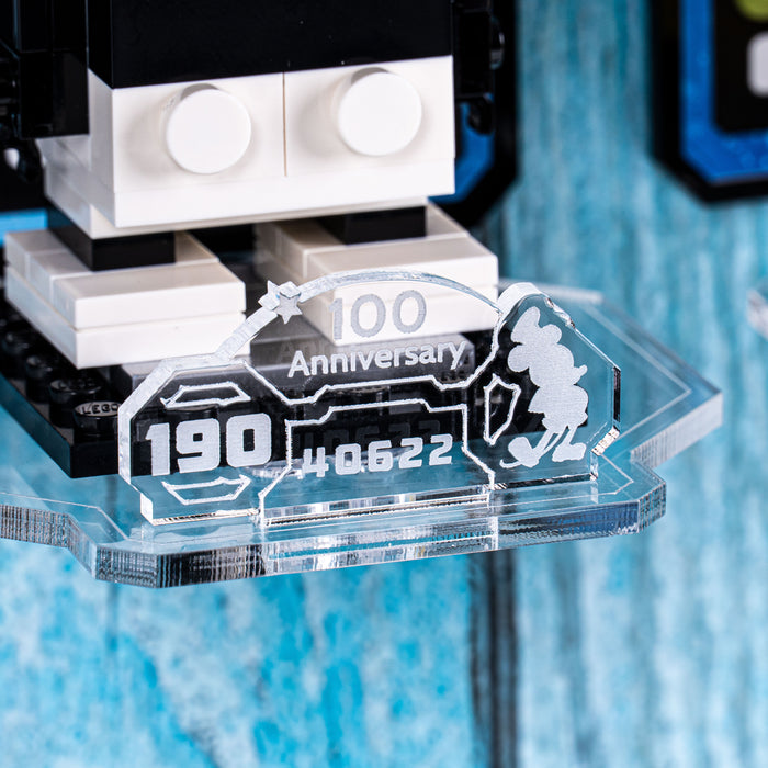 Wall Mounted Display for LEGO® Brickheadz Disney 100th Celebration (40622)