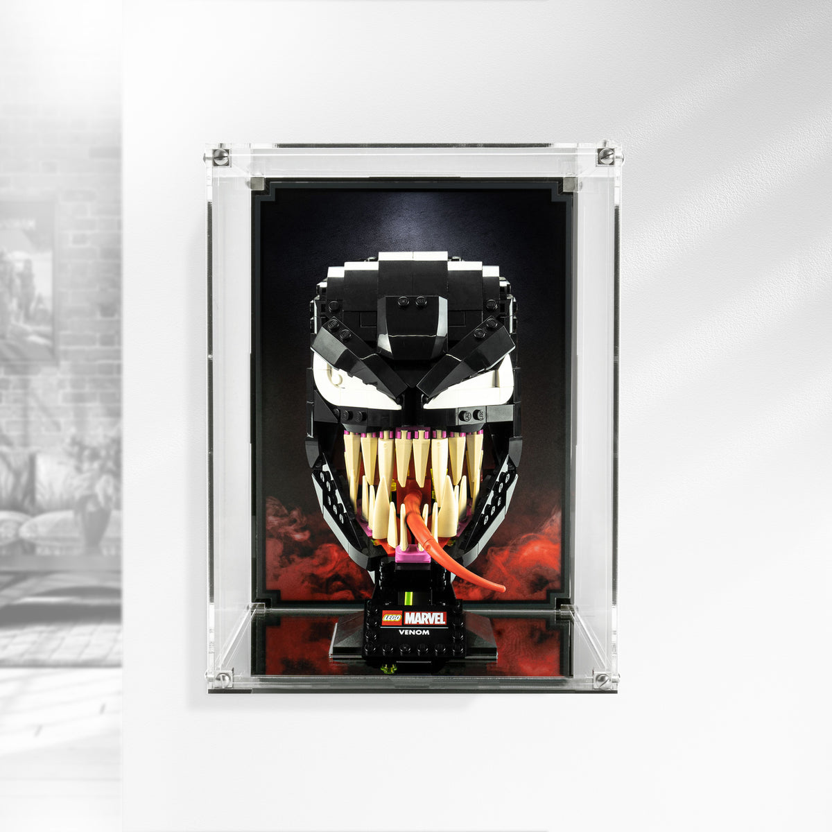 Wall Mounted Display Case for LEGO® Marvel Spider-Man Venom (76187