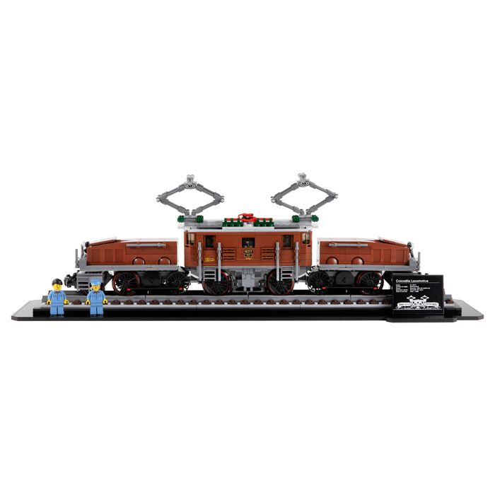 Display base for the LEGO® Creator: Crocodile Train (10277)