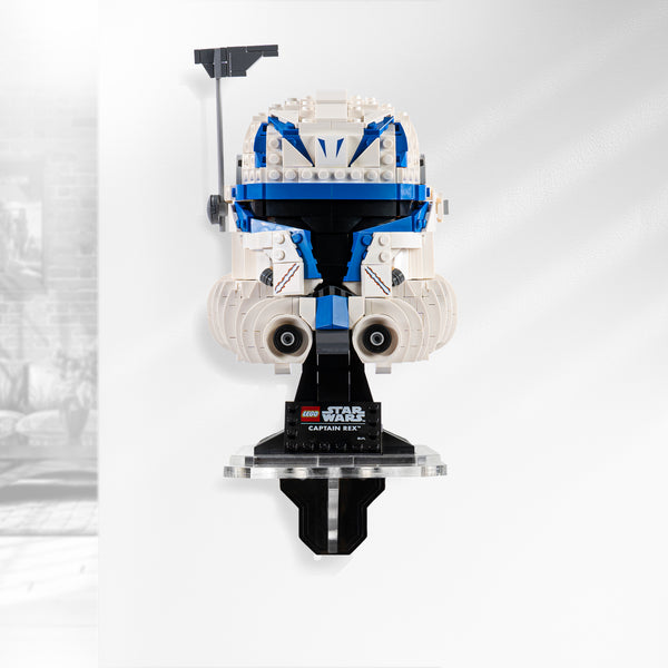 Wall Mounted Display for LEGO® Star Wars Captain Rex Helmet (75349