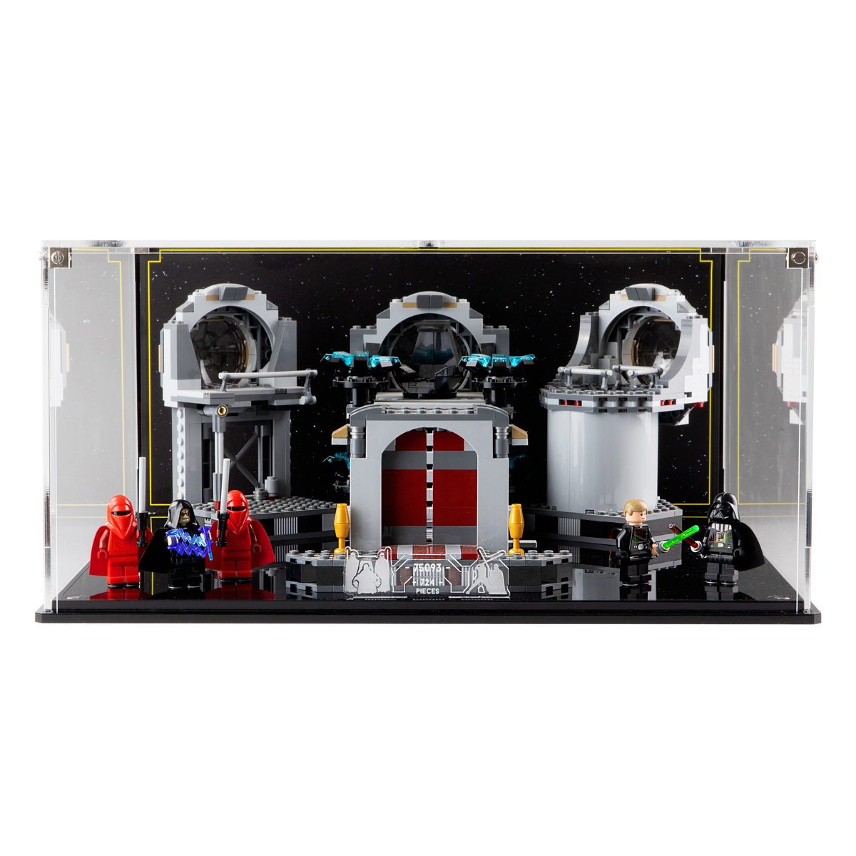 Display case for LEGO Star Wars Death Star Final Duel 75093