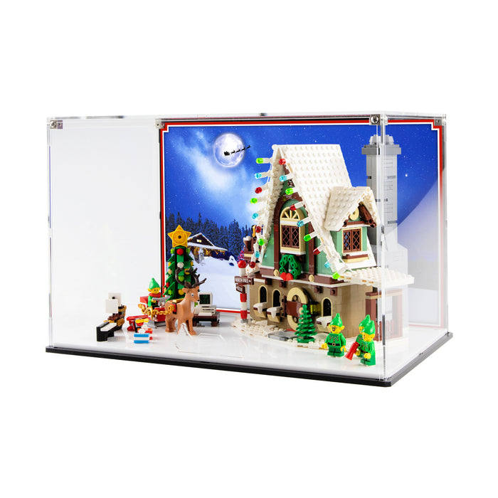 Display case for LEGO®: Elf Club House (10275)