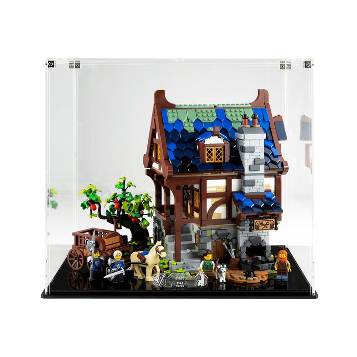 Display case for LEGO® Ideas: Medieval Blacksmith (21325)