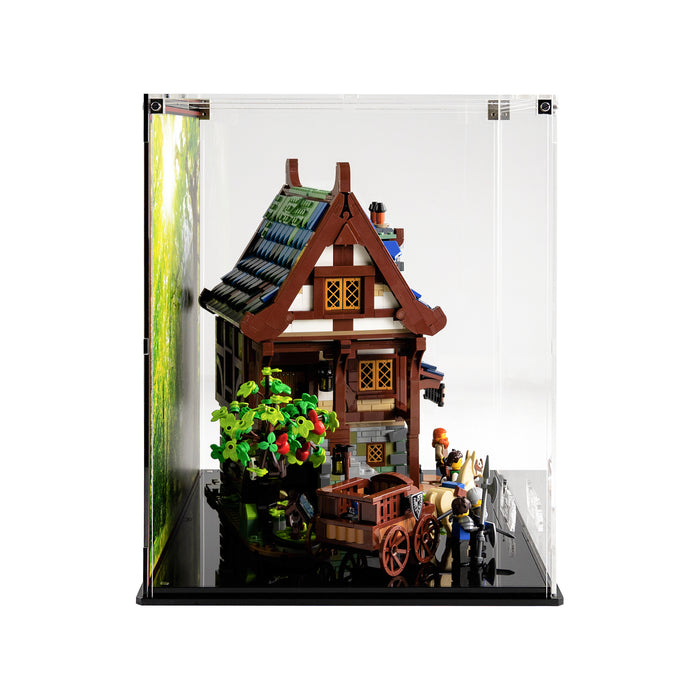 Display case for LEGO® Ideas: Medieval Blacksmith (21325)