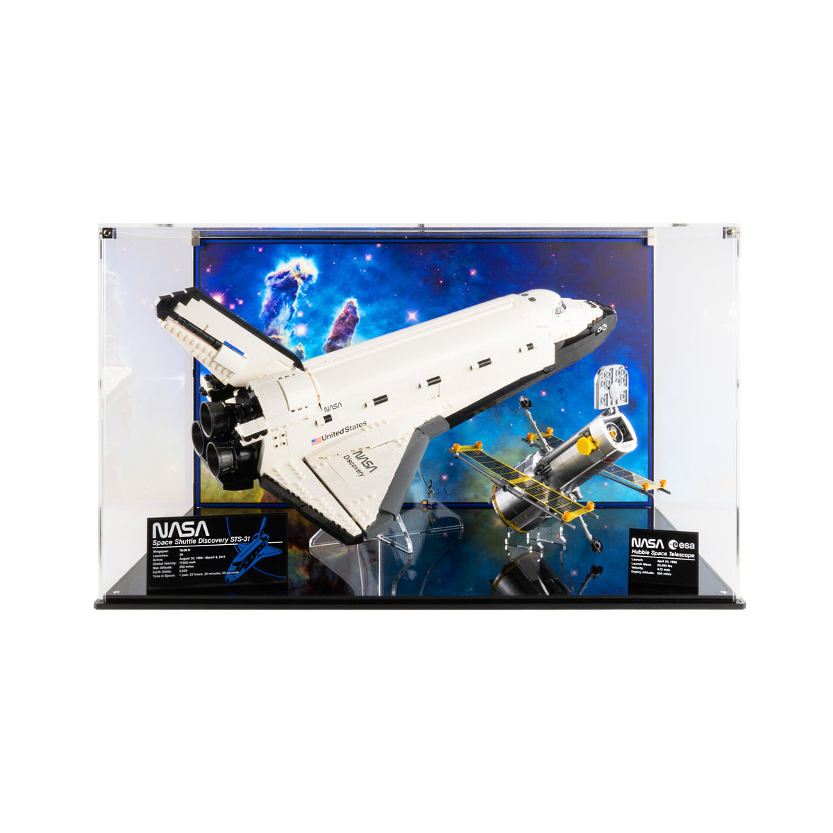 Display Case for LEGO® NASA Space Shuttle Discovery (10283) — Wicked Brick