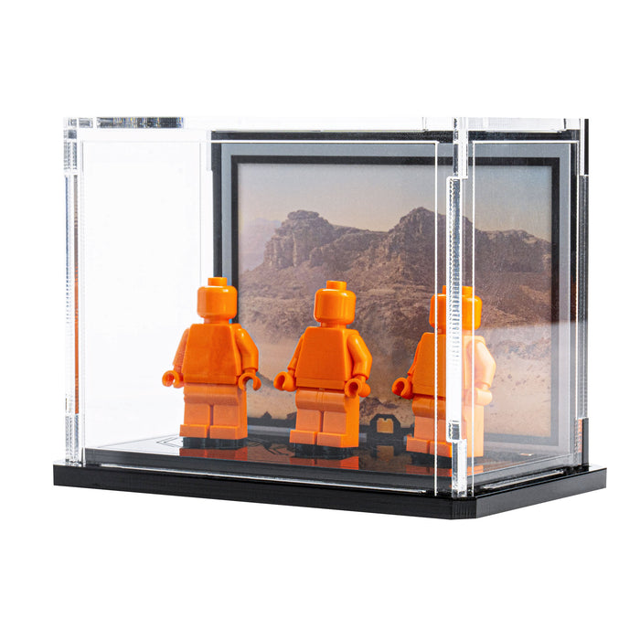 Display Case for 3 LEGO® Minifigures