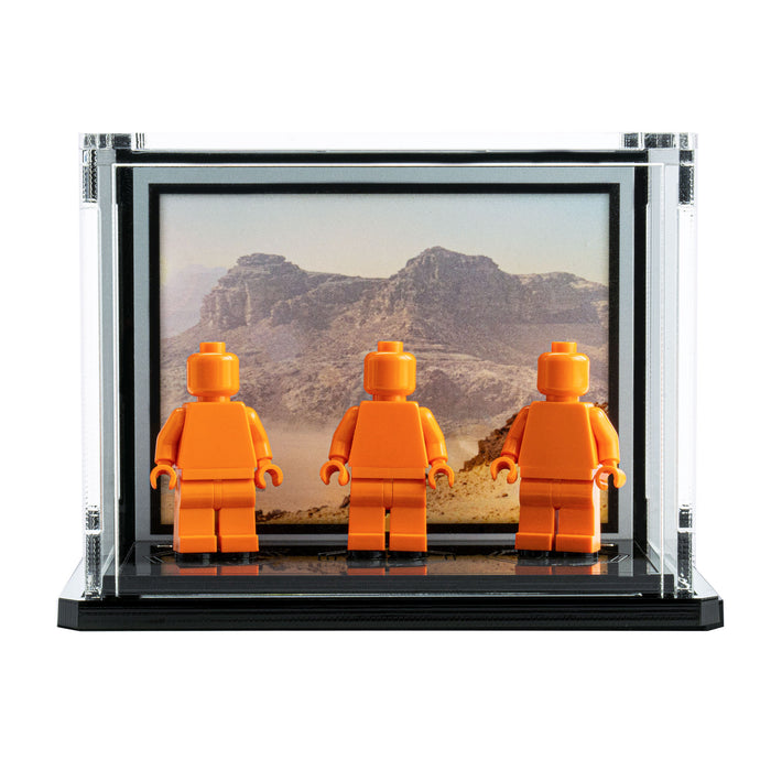 Display Case for 3 LEGO® Minifigures