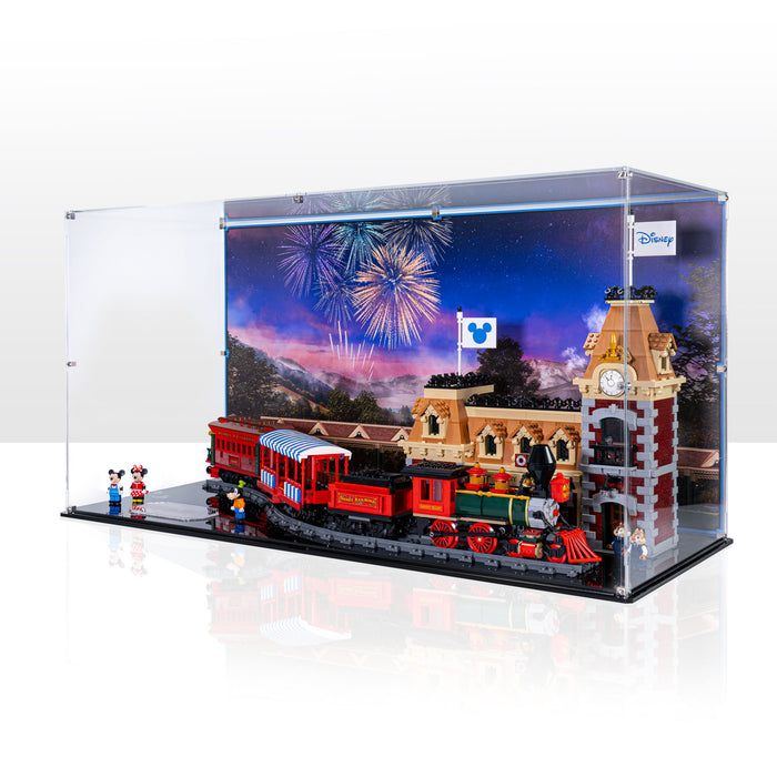 Display Case for LEGO® Disney Train and Station (71044) — Wicked Brick