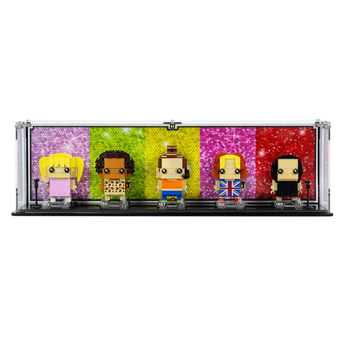 Display Case for LEGO® Brickheadz Spice Girls Tribute (40548)