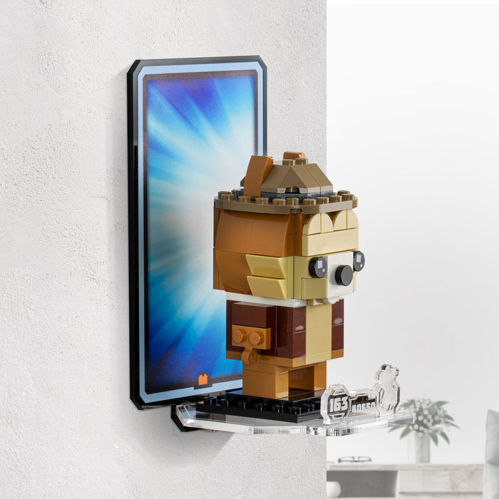 Wall Mounted Display for LEGO® Brickheadz Chip & Dale (40550)
