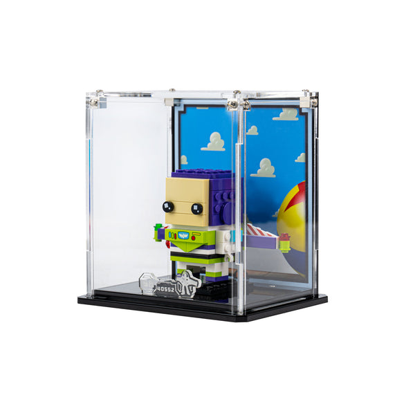Display Case for LEGO Brickheadz Buzz Lightyear 40552 — Wicked Brick