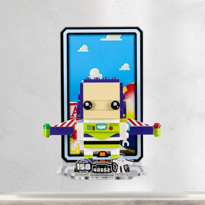 Wall Mounted Display for LEGO® Brickheadz Buzz Lightyear (40552)