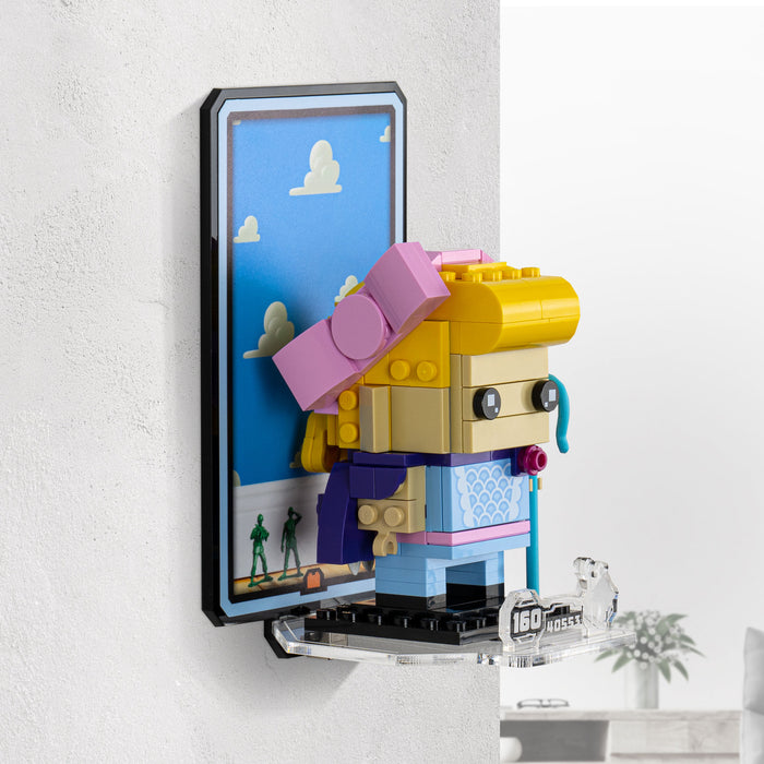 Wall Mounted Display for LEGO® Brickheadz Woody & Bo Peep (40553)