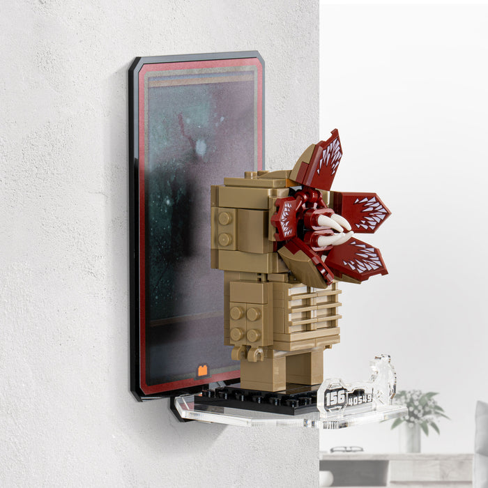 Wall Mounted Display for LEGO® Brickheadz Demogorgan & Eleven (40549)