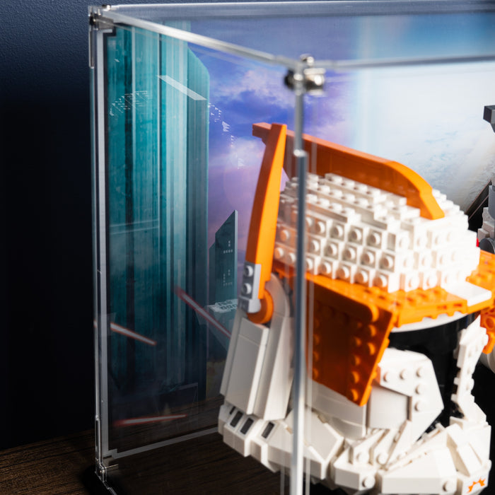 Limited Edition Display Case for LEGO® Star Wars Commander Cody and Captain Rex Helmets (75349 & 75350)