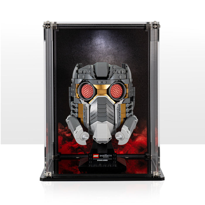 Display case for LEGO® Marvel Star-Lord's Helmet (76251)